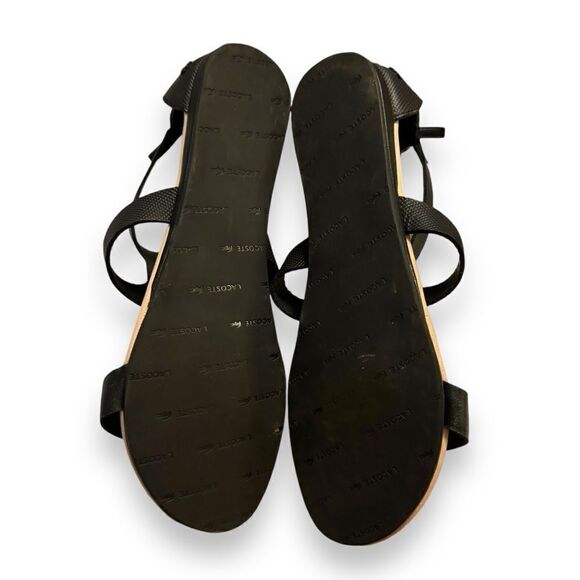 Lacoste Atalaye Leather Gladiator Sandals - Picture 6 of 7